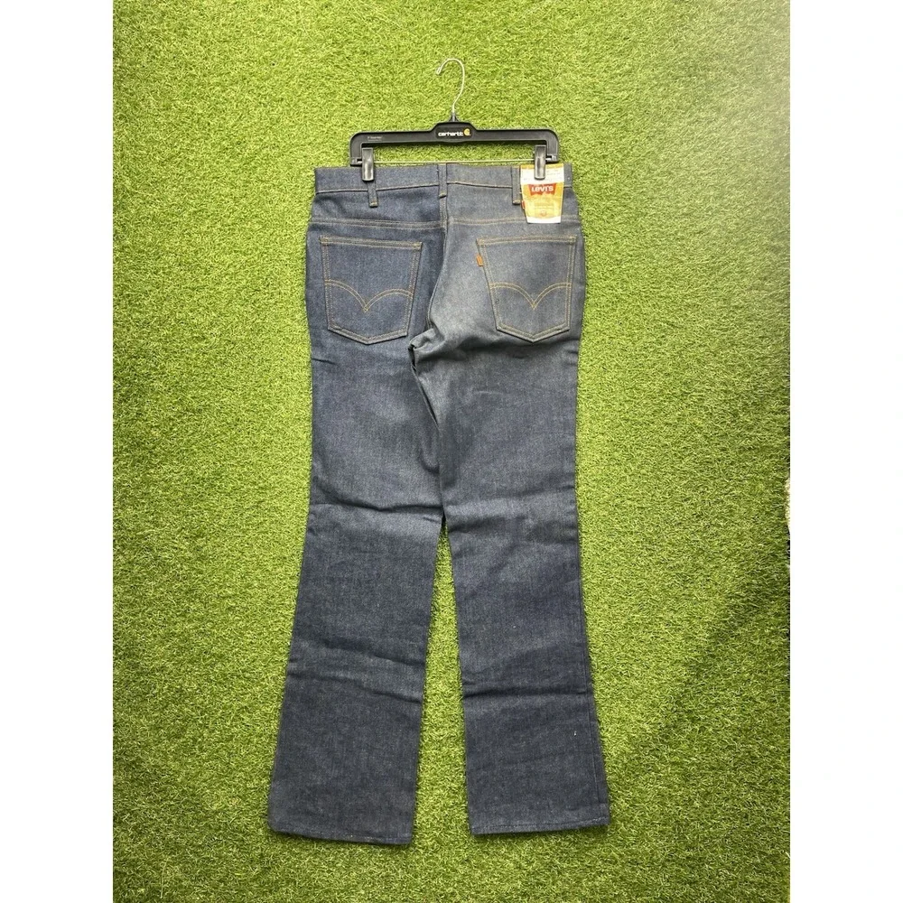 Vintage Levis Orange Tab 646 Jeans Mens 34x33 Flare Bell Bottom Deadstock NWT
